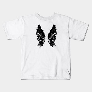 Black Wings | A Symbol of Freedom and Mystery Kids T-Shirt